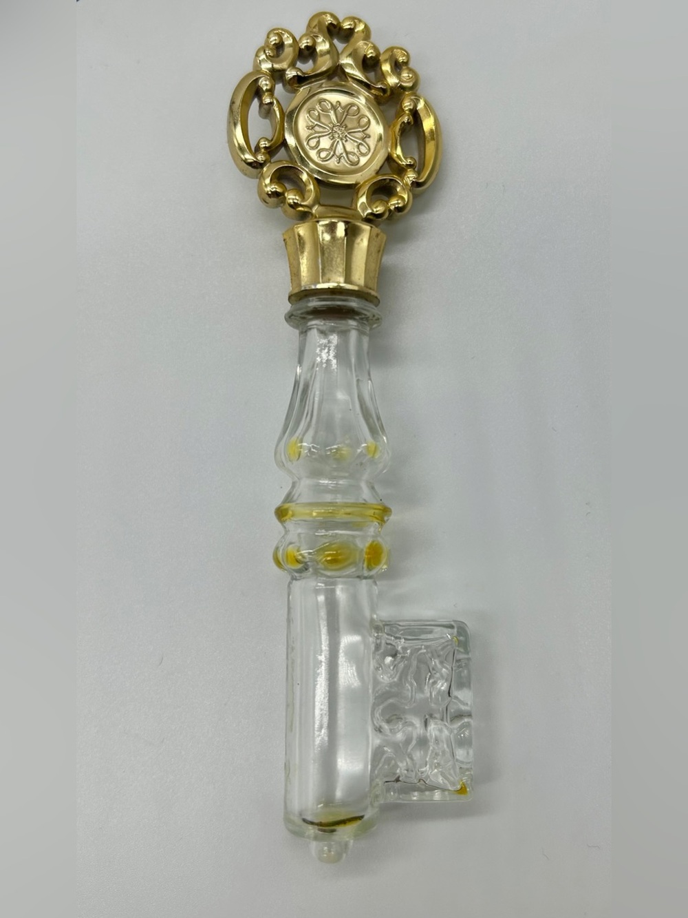 Vintage 1980s Avon Unforgettable Key Perfume Bottle